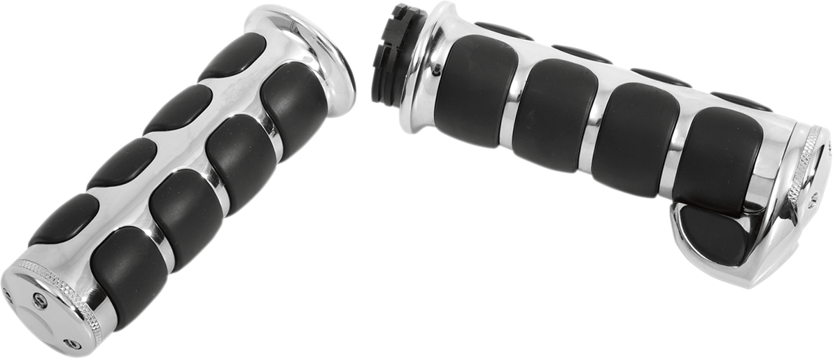 Kuryakyn ISO 1" Motorcycle Hand Grips for 1980-2021 Harley Dyna Softail Touring