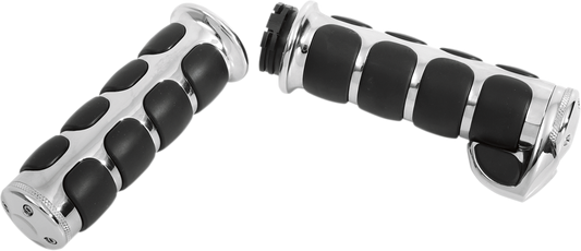 Kuryakyn ISO 1" Motorcycle Hand Grips for 1980-2021 Harley Dyna Softail Touring