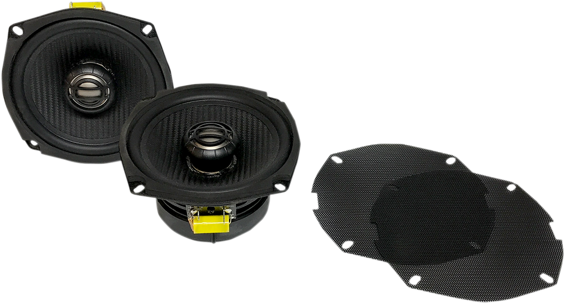 Hogtunes Xl Series 2 Ohm Front Fairing Speakers 1998-2013 Harley Touring Models
