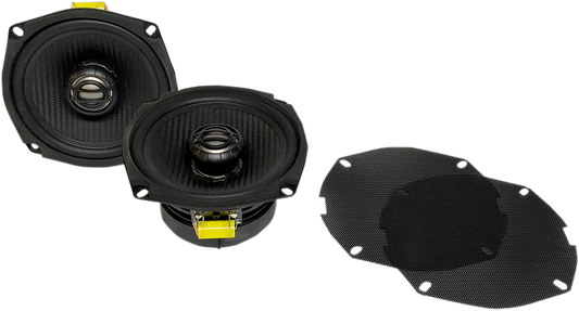 Hogtunes Xl Series 2 Ohm Front Fairing Speakers 1998-2013 Harley Touring Models