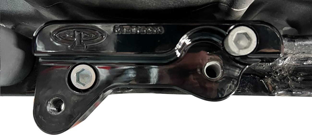 Paul Yaffe Black FIX-Stand Angle Block Kickstand for 2018-2024 Harley Softail