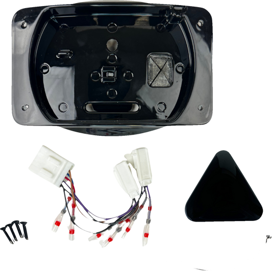 Custom Dynamics Taillight Eliminator License Plate Mount for 1999-2024 Harley