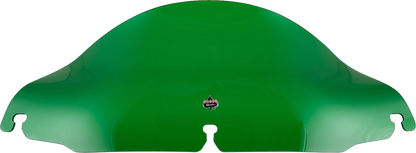 Klock Werks Kolor Flare 6.5" Green Windshield for 1996-2013 Harley Touring FLHT