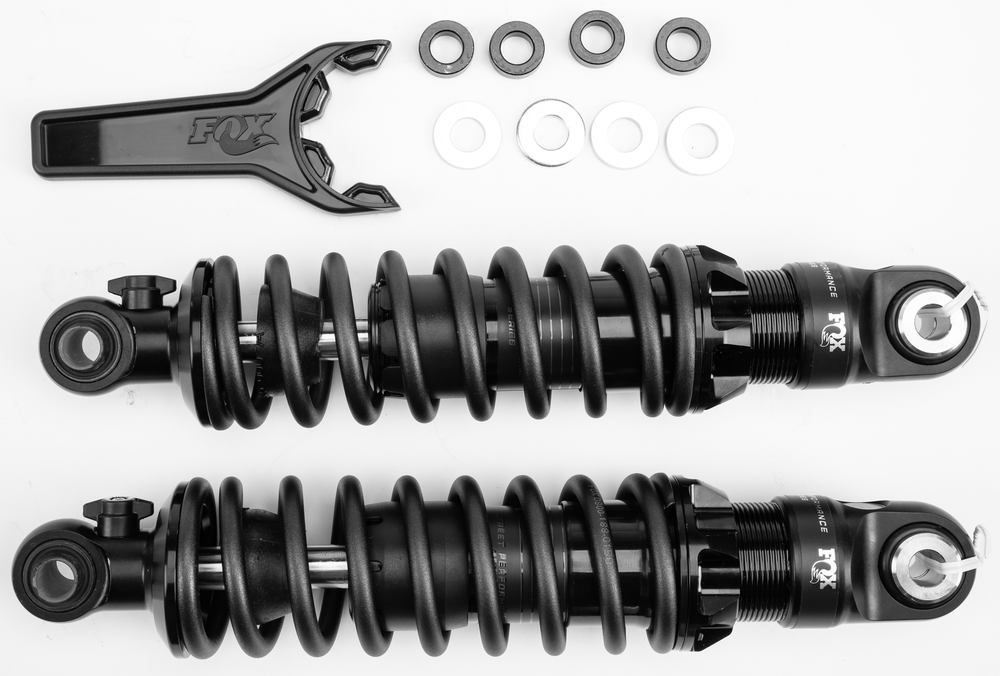 Fox IFP-QSR 12" Heavy Duty Rear Motorcycle Shocks 1984-2020 Harley Touring FLTR