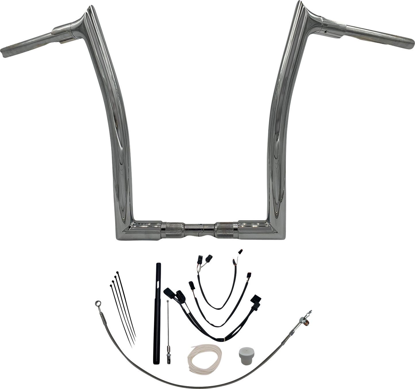 Fat Baggers EZ Install 16" Ape Hanger Handlebar Kit 2021-2022 Harley Road King
