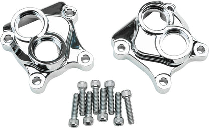 Harddrive Chrome Motorcycle Tappet Cover Set 1999-2017 Harley Softail Touring XL