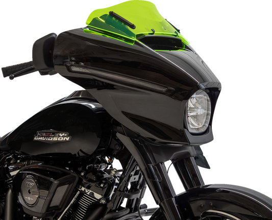 Klock Werks Kolor Flare 6.5" Green Ice Windshield 2023-2025 Harley Street Glide