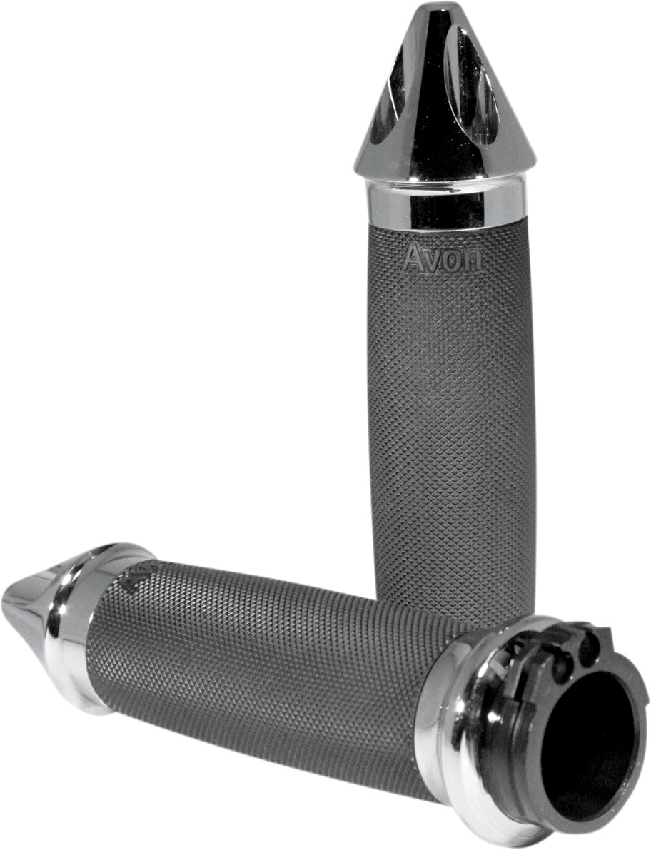 Avon Spike 1" Handlebar Cable Grips for 1980-2022 Harley Davidson
