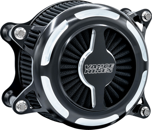 Vance & Hines Black Contrast VO2 Blade Air Filter 2023-26 Harley Touring Softail