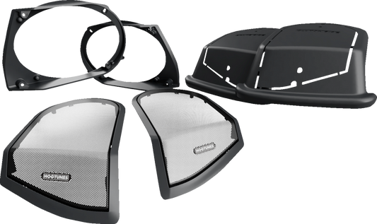 Wild Boar Rear Cut In Lid Kit for 6"x9" Speakers for 1998-2013 Harley Touring