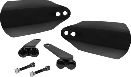 Memphis Shades Black Handlebar Hand Guards for 2023-2024 Harley Street Glide