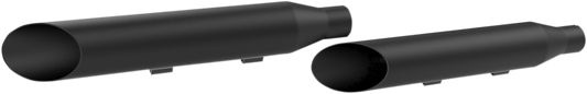 Khrome Werks Black Slash Cut HP-Plus 3" Mufflers for 14-19 Harley Sportster XLN