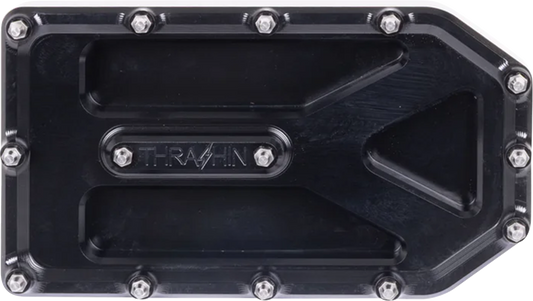 Thrashin Supply Black Aggressor Brake Pedal Pad for 1999-2025 Harley Touring
