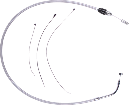Drag Specialties 39.25" Upper Quick Connect Clutch Cable 23-26 Harley Road Glide