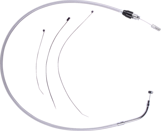 Drag Specialties 39.25" Upper Quick Connect Clutch Cable 23-26 Harley Road Glide