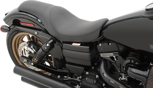 Drag Specialties Smooth Low Predator Seat for 2006-2017 Harley Dyna FXDL FXDB