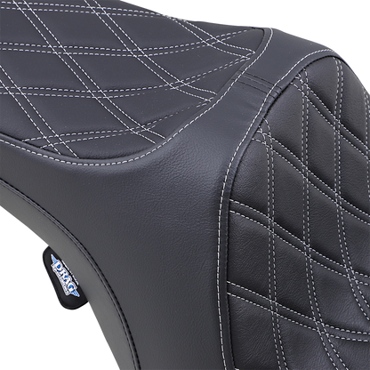 Drag Specialties Diamond Stitch Predator III Seat fits 1997-2007 Harley Touring