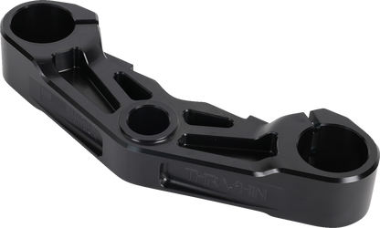 Thrashin Supply Black Bottom Triple Tree for 2024 Harley Road Glide FLTRX