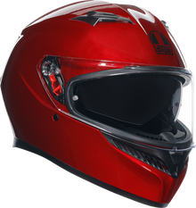 AGV K3 Mono Competizione Red Unisex Adult Motorcycle Street Full Face Helmet