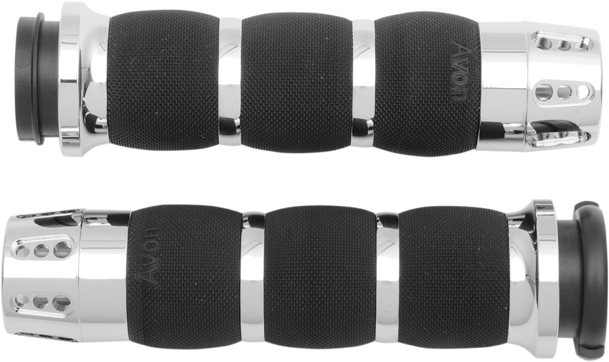 Avon Gatlin Air Cushion TBW 1" Hand Grips for 2008-2024 Harley Touring Softail