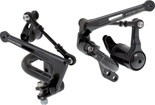 Arlen Ness Black Mid Control Kit for 2000-2007 Harley Road Glide Bagger 420-129