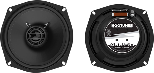 Hogtunes 5.25" Front/Rear Motorcycle Speaker Kit 1998-2005 Harley Touring Models