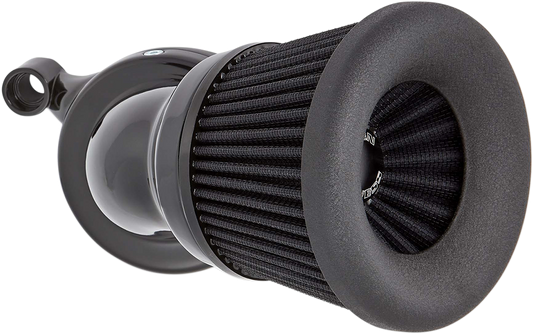 Arlen Ness Velocity 65° Black Air Filter Kit for 1999-17 Harley Touring Softail