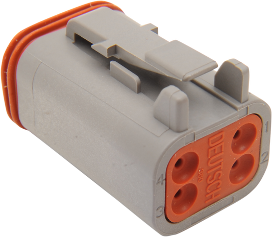 Namz Deutsch Receptacle DT Sealed Connector Component 4 Pin for Harley Davidson
