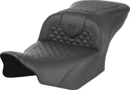 Saddlemen Roadsofa Scallop Stitch Gel Seat 2023-26 Harley Road Street Glide CVO