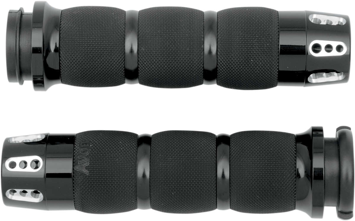 Avon Gatlin TBW Handlebar Hand Grips 2008-2024 Harley Softail Touring FLHR FLHX