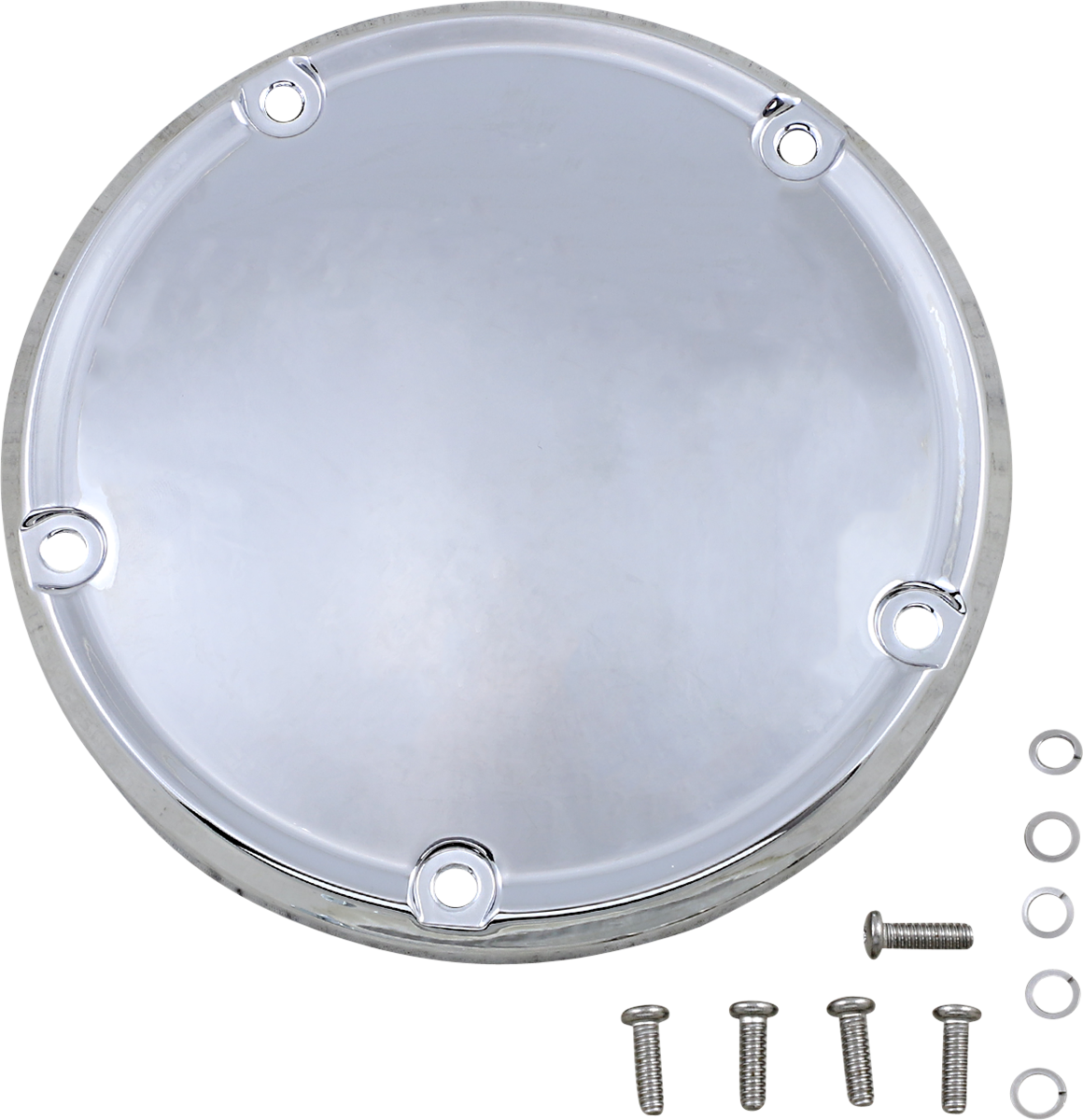 Drag Specialties Domed 5-Hole Motorcycle Derby Cover 2018-2024 Harley Softail
