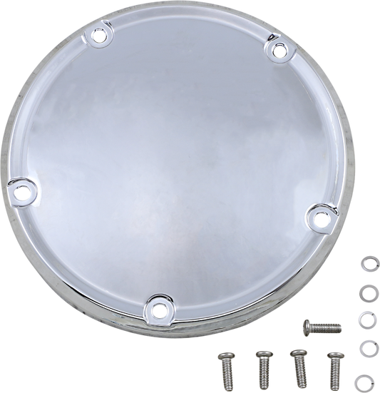 Drag Specialties Domed 5-Hole Motorcycle Derby Cover 2018-2024 Harley Softail