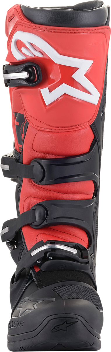 Alpinestars Tech 5 Mens Black Red Motorcycle Riding Dirt Bike Racing Boots MX