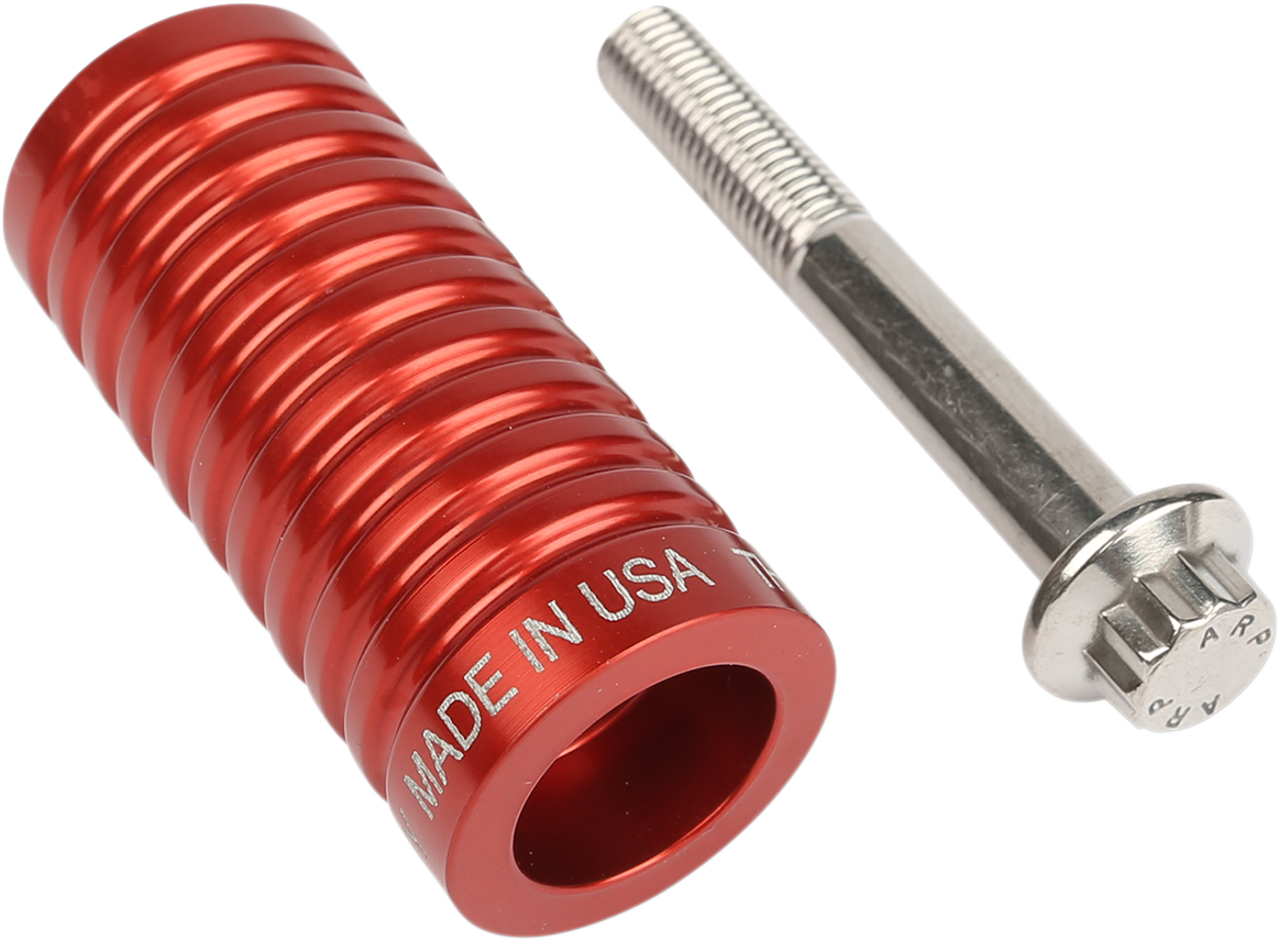 Thrashin TSC 2.25" Red Shifter Shift Peg for Harley Models with 5/16"-24 Thread