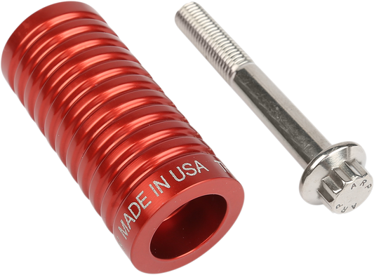 Thrashin TSC 2.25" Red Shifter Shift Peg for Harley Models with 5/16"-24 Thread