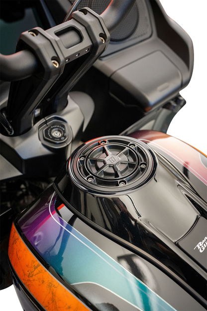 Kodlin Ascent Pro Black Gas Fuel Cap fits 2023-2026 Harley Road Street Glide
