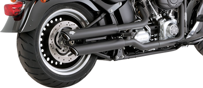 Vance & Hines Twin Slash 3" PCX Mufflers fits 2010-2017 Harley Softail Fat Boy