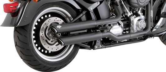 Vance & Hines Twin Slash 3" PCX Mufflers fits 2010-2017 Harley Softail Fat Boy