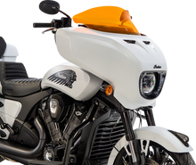 Klock Werks 9" Orange Ice Flare Windshield for 2025-2026 Indian Powerplus Models