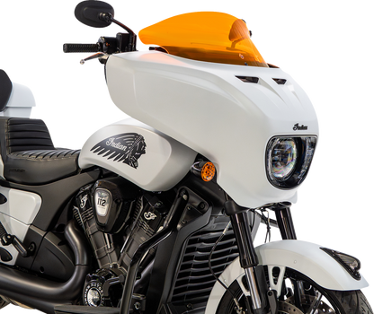 Klock Werks 9" Orange Ice Flare Windshield for 2025-2026 Indian Powerplus Models