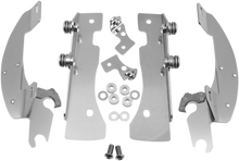 Memphis Shades Polished Batwing Fairing Mount Kit 1999-2014 Yamaha XV 1600 1700