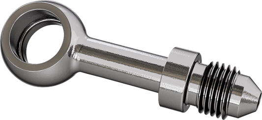 Goodridge Universal Steel 3/8" 10mm Straight Brake Line Banjo Adapter for Harley