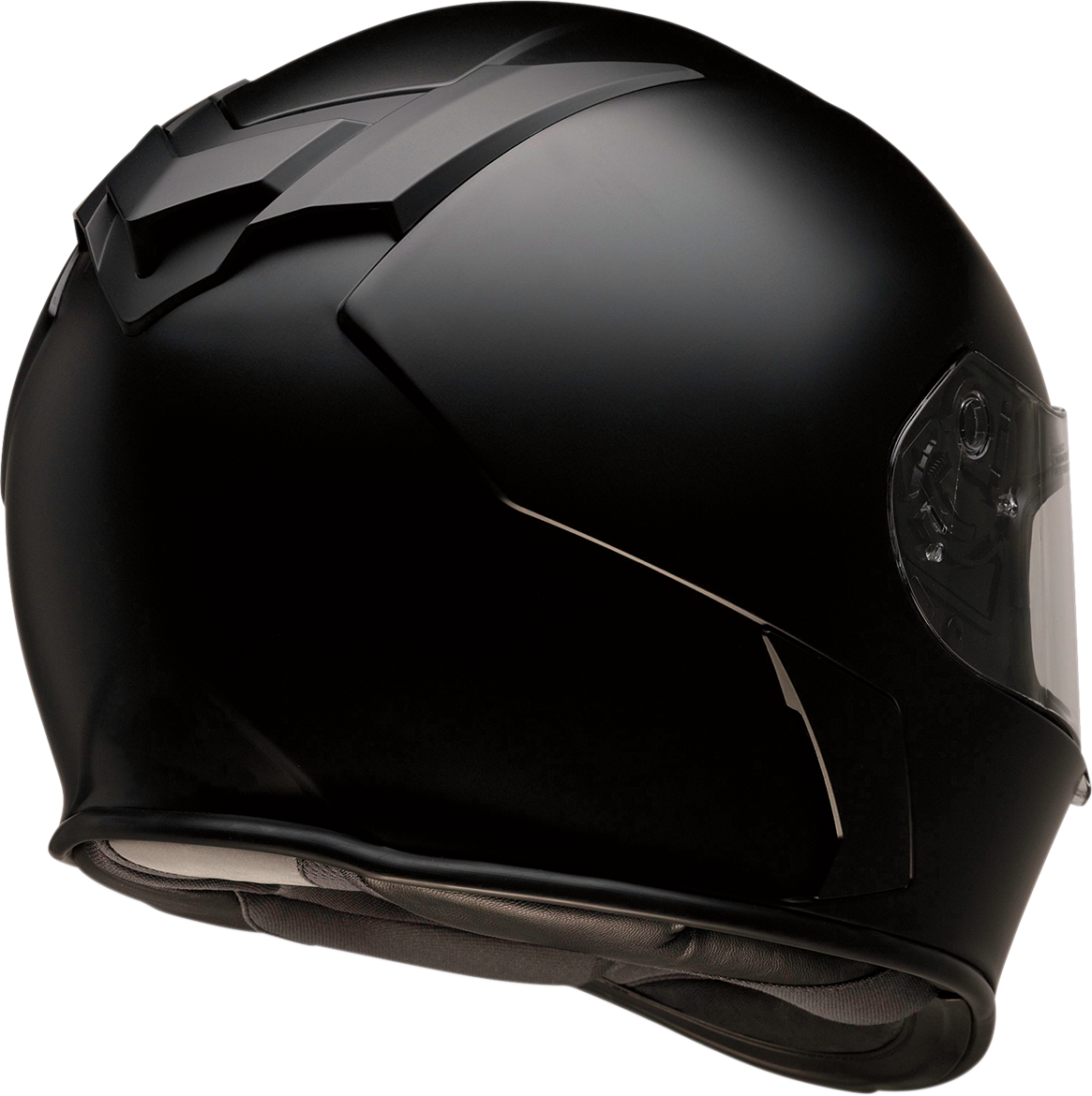 Z1R Warrant Unisex Flat Black Full Face Motorcycle Riding Street Racing Helmet