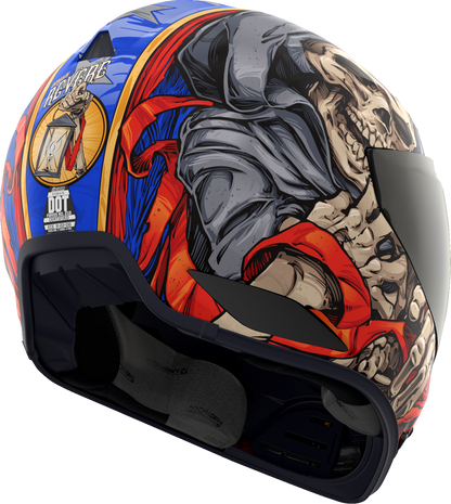 Icon Domain Revere Glory Unisex Adult Motorcycle Street Race Full Face Helmet