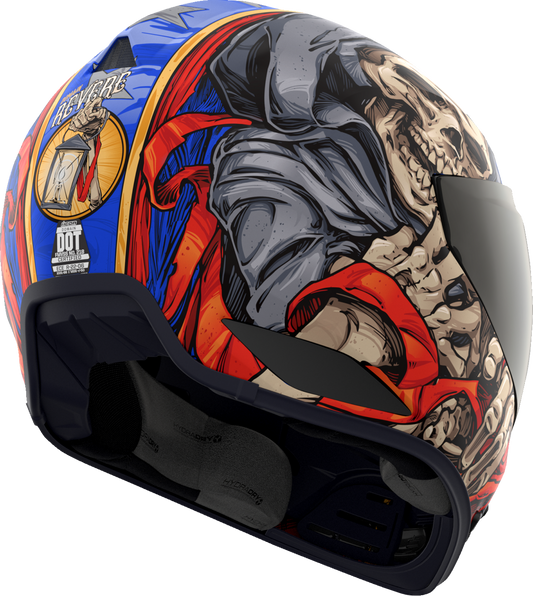 Icon Domain Revere Glory Unisex Adult Motorcycle Street Race Full Face Helmet