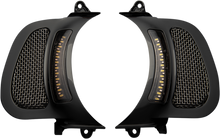 Custom Dynamics LED Turn Signal Fairing Vent Inserts 2015-2024 Harley Road Glide
