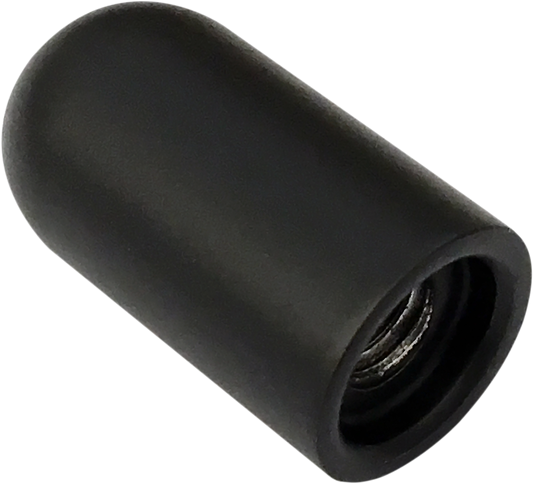 Drag Specialties Black Motorcycle Stock Antenna Stud Cap fits Harley Davidson
