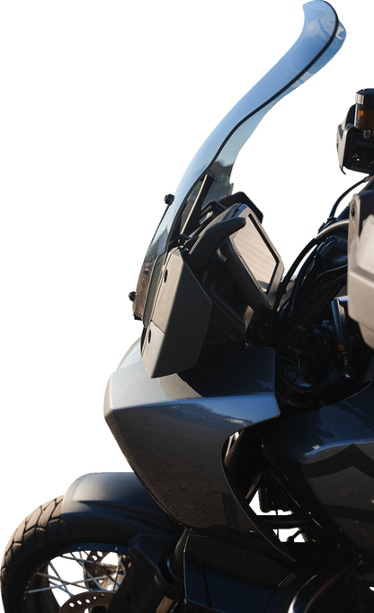 Klock Werks Flare 15.5" Tinted Windshield for 2021-2023 Harley Pan America 1250