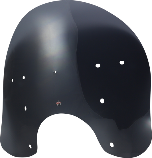 Klock Werks Flare 16.5" Dark Smoke Billboard Windshield 1994-2023 Harley Touring