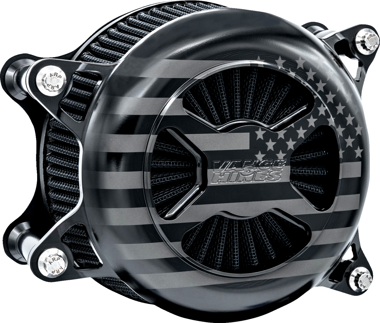 Vance & Hines VO2 America Black Air Intake Filter Kit 2023-2025 Harley Touring